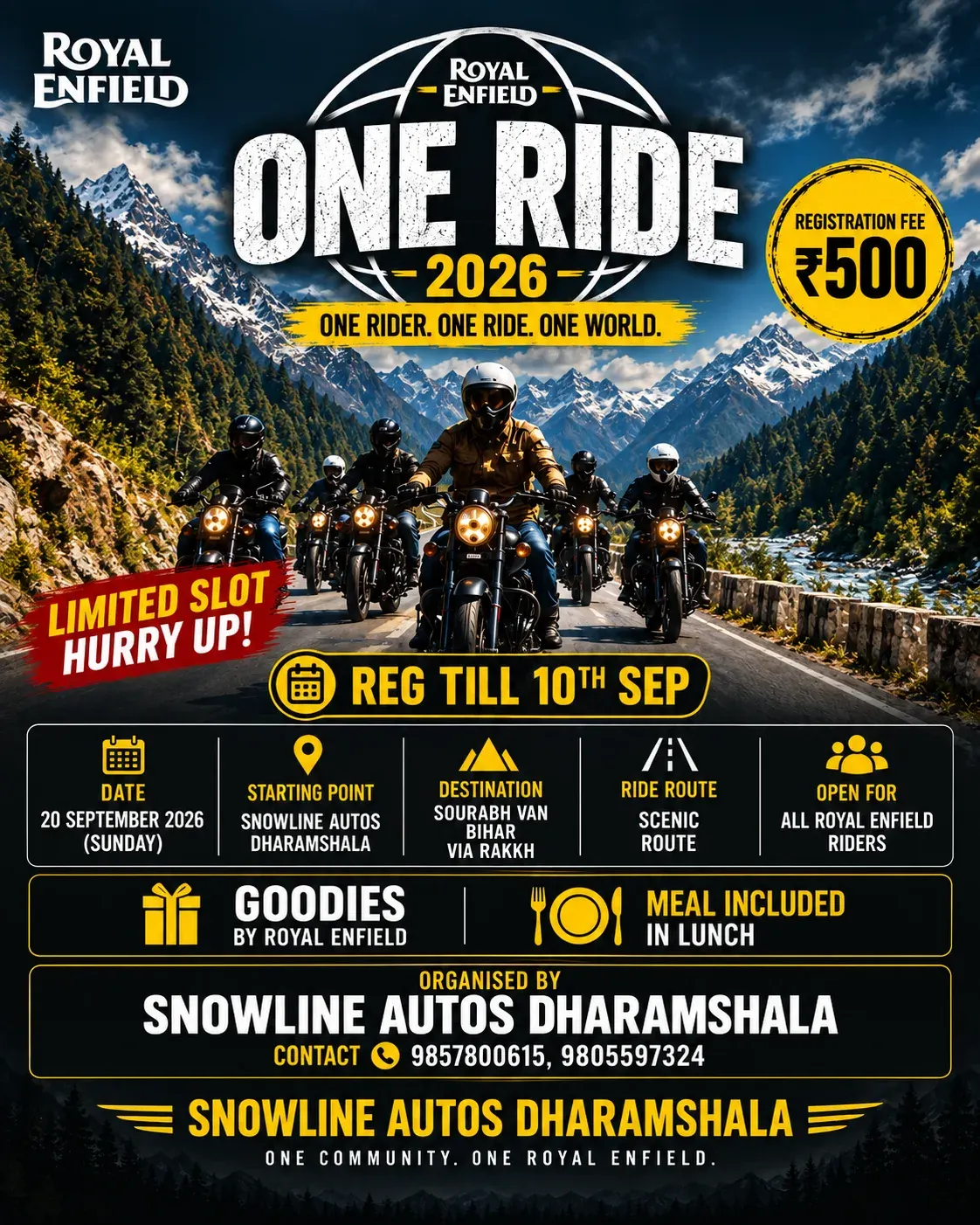 One Ride 2026