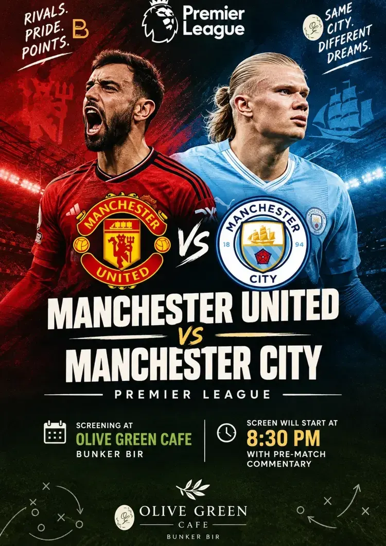 Manchester United vs Manchester City Screening