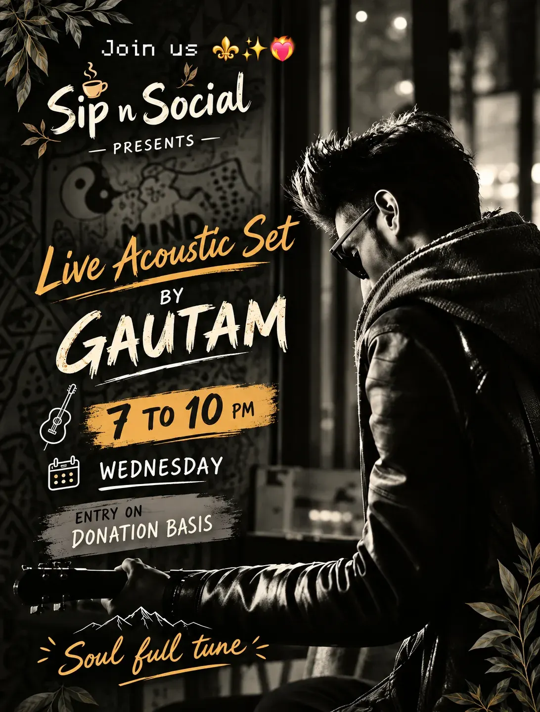 Live Acoustic Set By Gautam