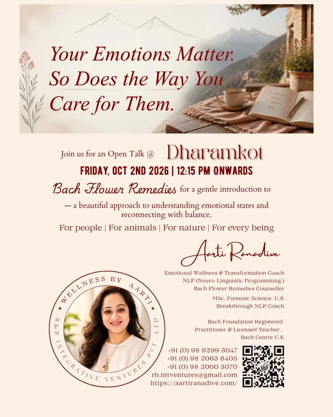 Open Talk on Bach Flower Remedies