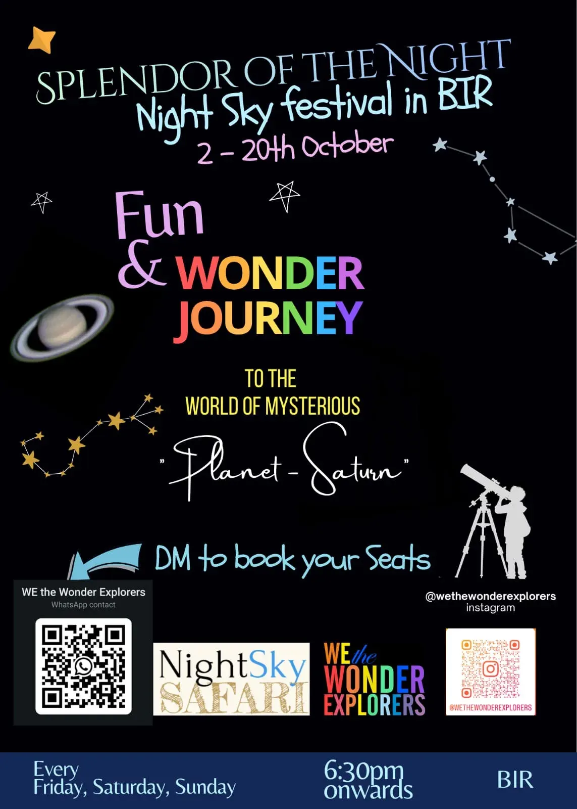 Splendor Of The Night - Night Sky Festival