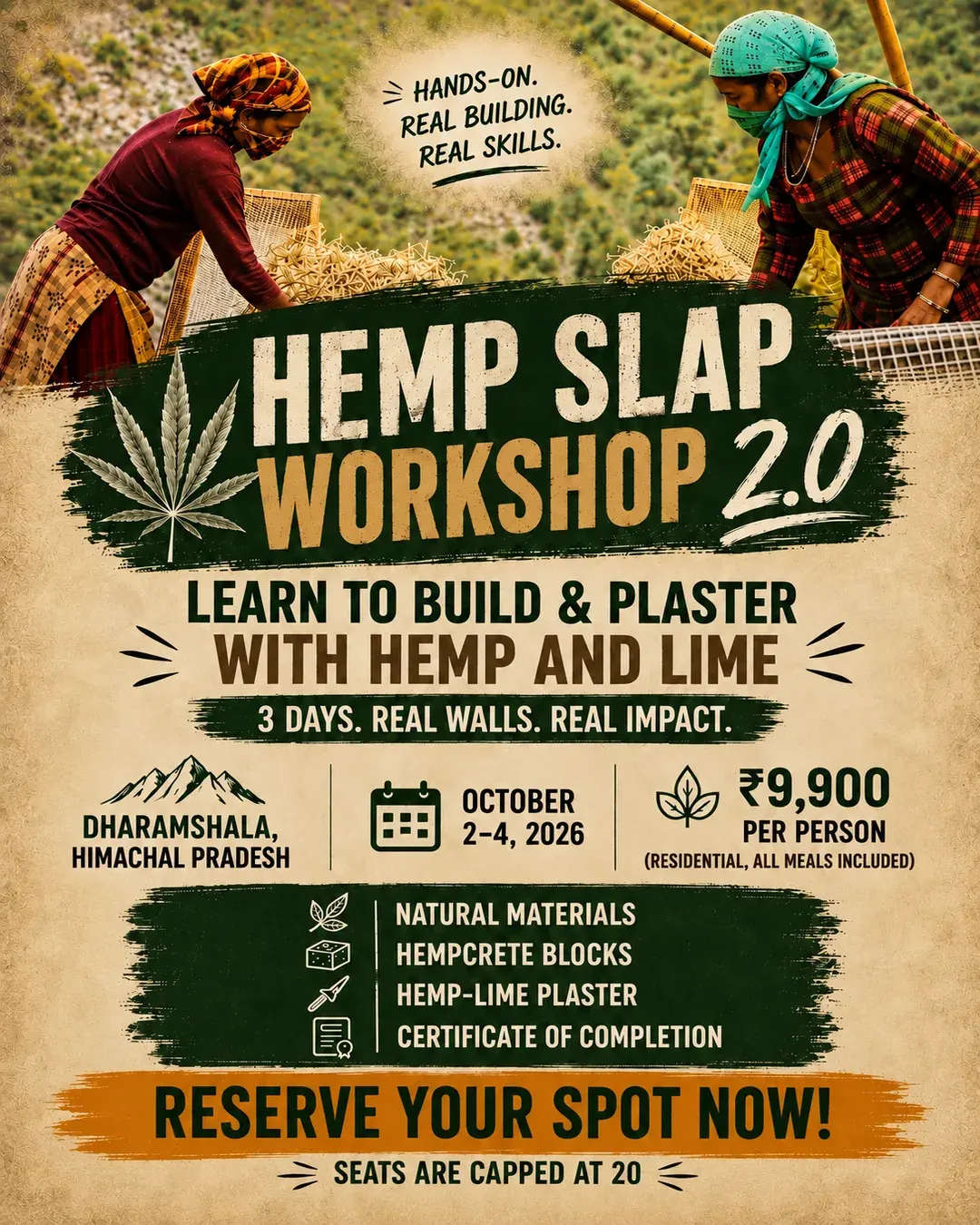 Hemp Slap Workshop 2.0