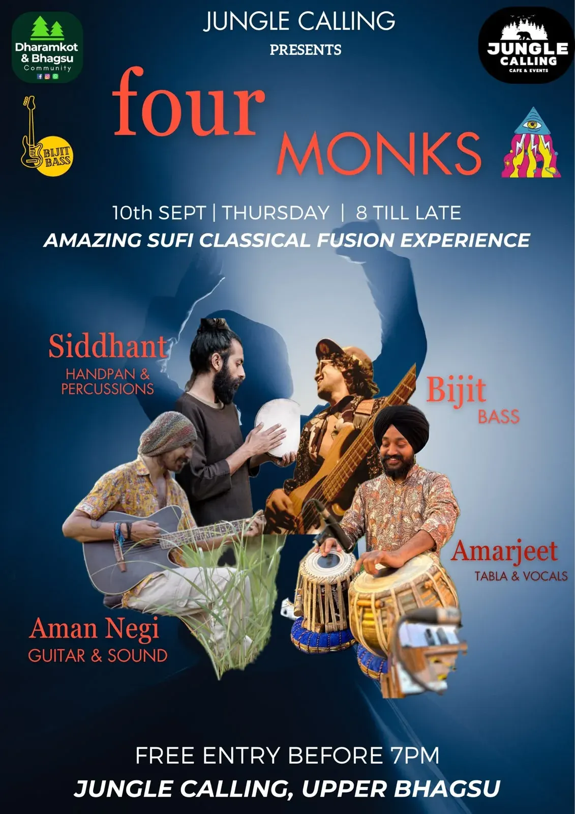 Four Monks