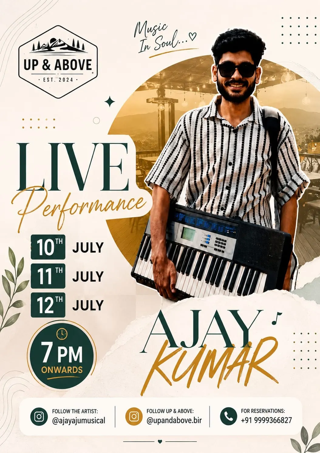 Live Performance — Music In Soul